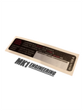 Genuine VW MK1 MK2 timing belt interval sticker