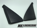 VW MK2 Genuine Door Mirror Interior Trim Pieces.